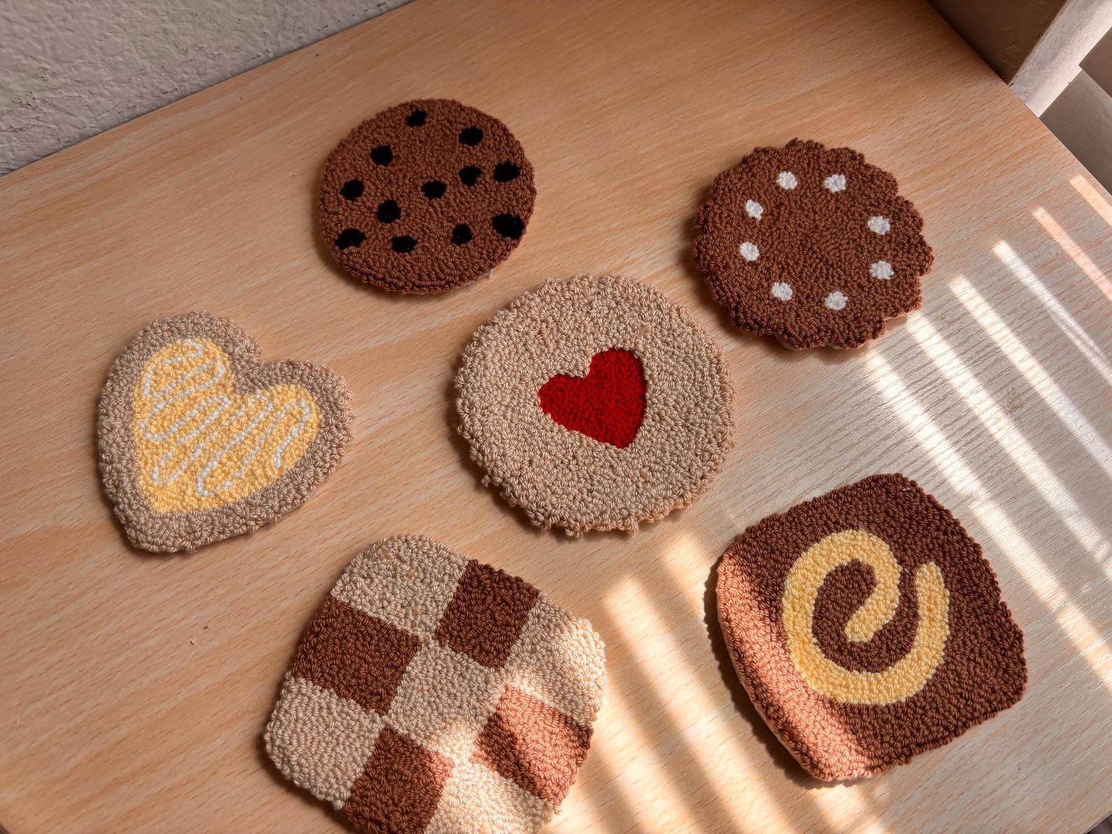Cookie Coasters, Cookie Mug Rugs, Mug Rugs, Coster, Cute Mug Rugs, Mug ...