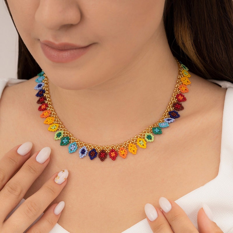 Rainbow Nomad Necklace main image 0