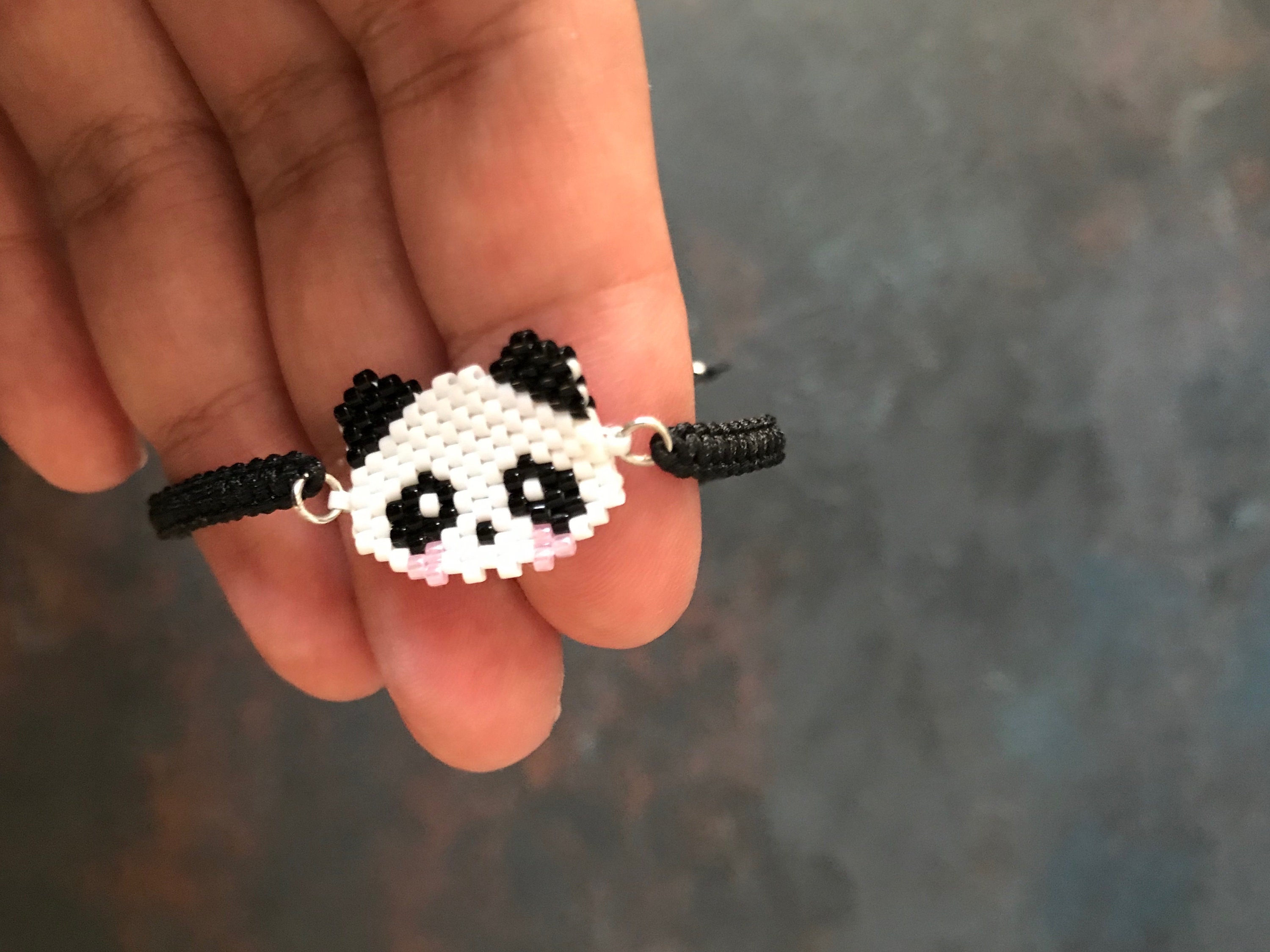 Red Panda Beads Originals Patterns - February Bracelet