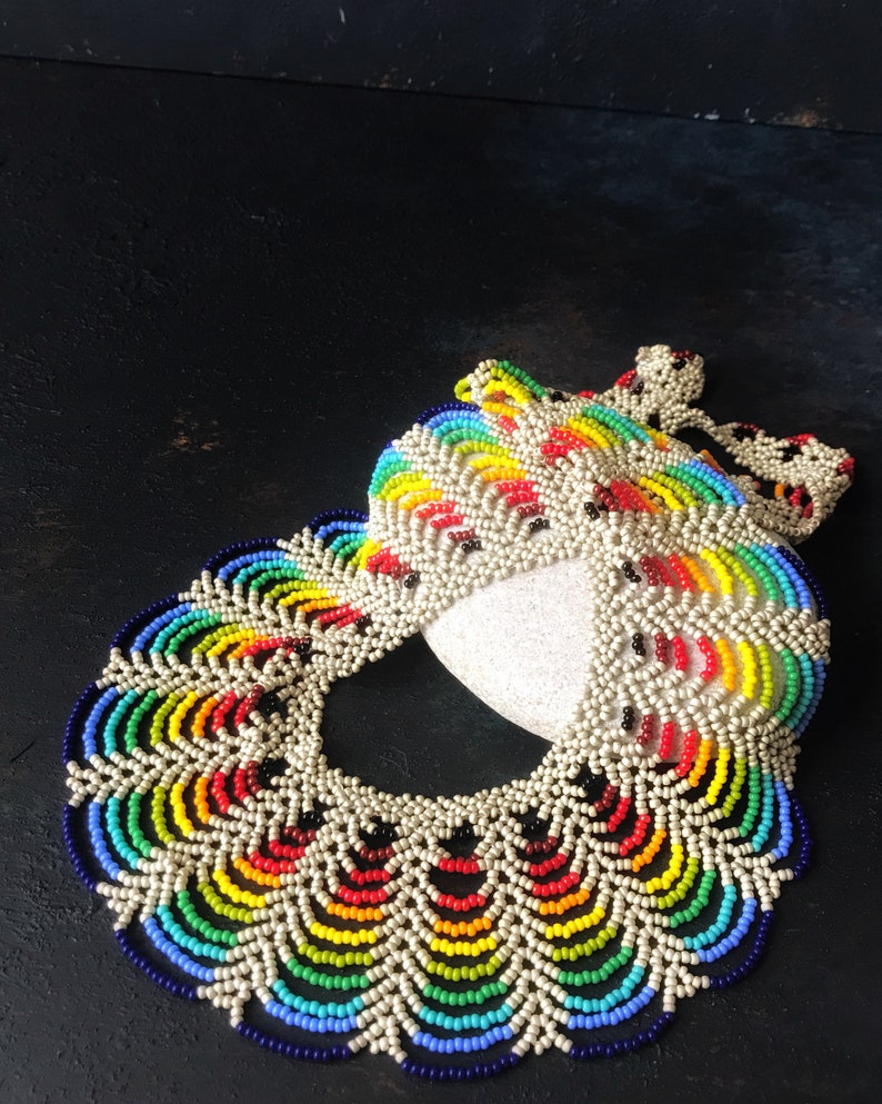 Dainty LGBT Necklace, Rainbow Statement Necklace, Gay Pride Necklace, Multicolor Collar Necklace image 2