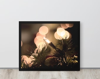 Christmas [High quality art print 16 x 20] Wood Frame