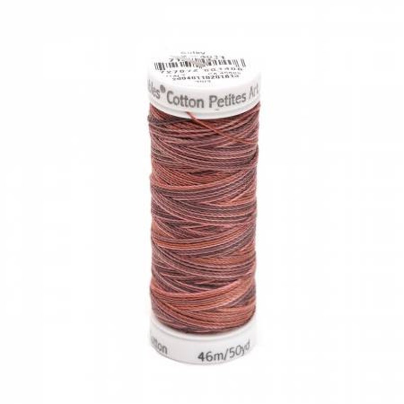 Milk Chocolate Blendables Cotton Thread 2-ply 12wt 50yds Sulky of America Egyptian Cotton Multicolor Sewing Thread