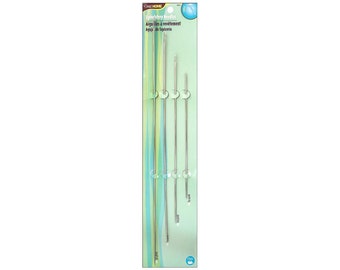 Dritz 6" 8" 10" 12" Doll Needles Extra Long Hand Specialty Needle Sewing Dollmaking Soft Sculpture Upholstery Webbing Tufting Trapunto