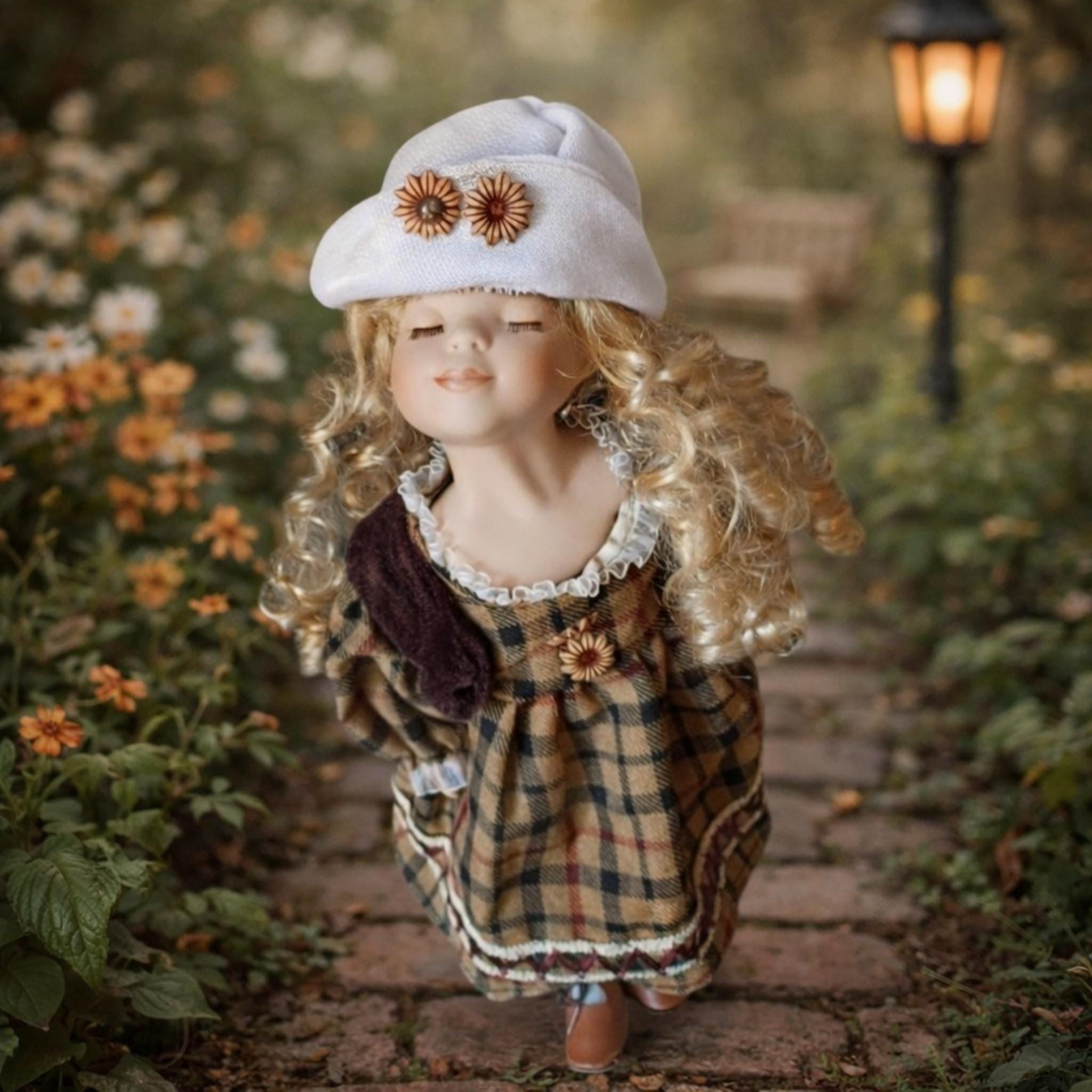 porcelain doll dress to impress Outfit For ages fourteen and up 22 inch Beautiful Porcelain Doll