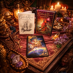 Gilded Reverie Lenormand Deck by Ciro Marchetti with Guidebook