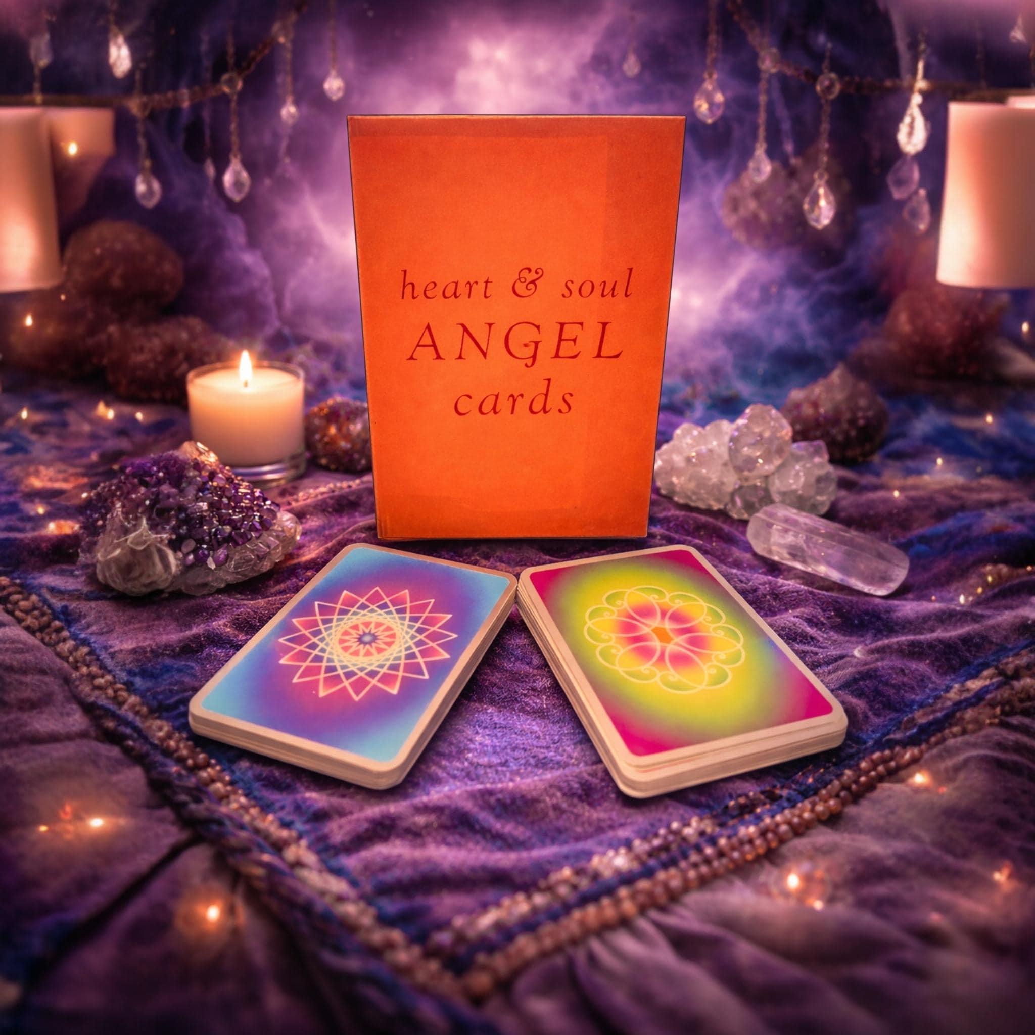 Heart & Soul Angel Cards Oracle Deck by Angela Mcgerr - Etsy