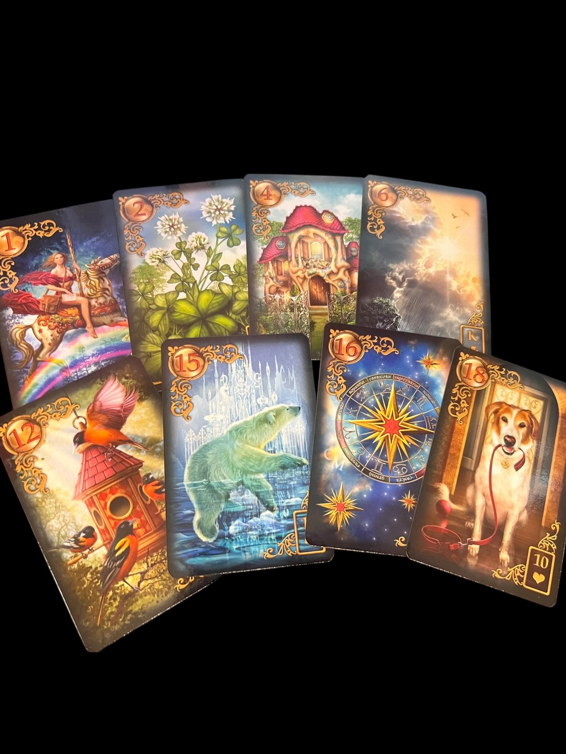 Gilded Reverie Lenormand Deck by Ciro Marchetti With Guidebook - Etsy
