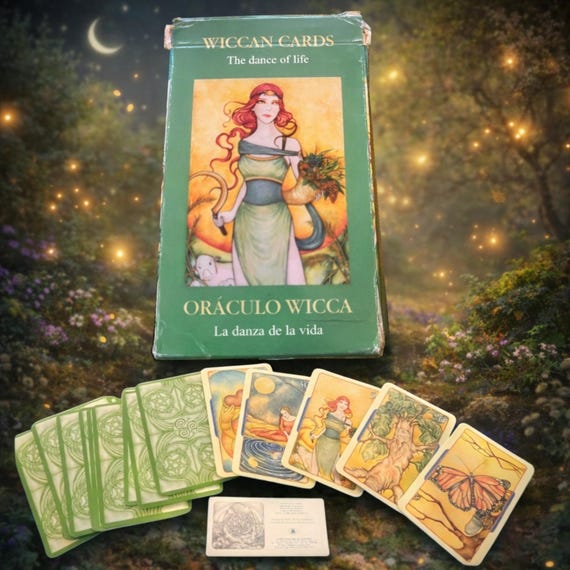 rare oracle cards Oracle of the Triad  Rare 1998 Edition by Gange Editions
