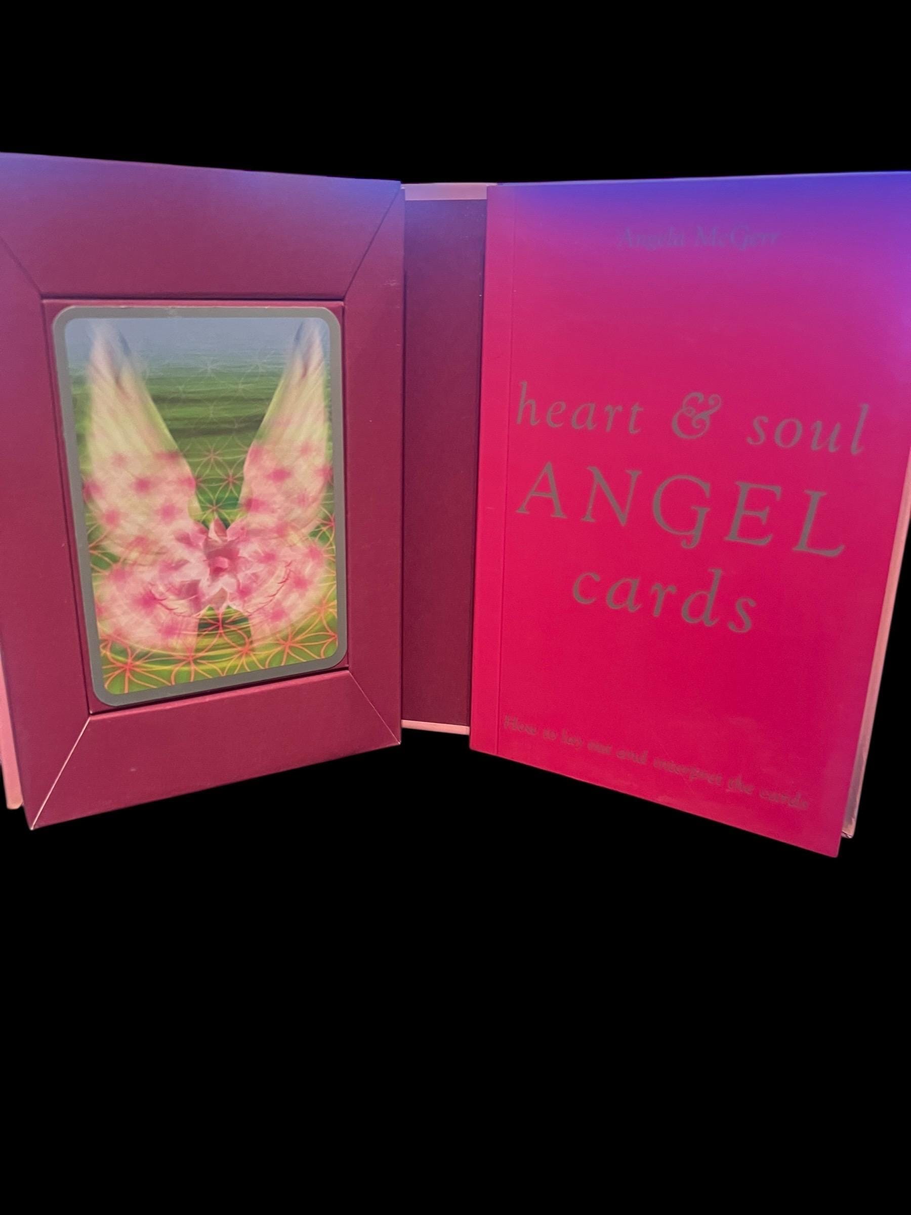 Heart & Soul Angel Cards Oracle Deck by Angela Mcgerr - Etsy