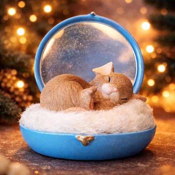 Figurka myszy Charming Tails „I Need My Beauty Sleep” 89/350