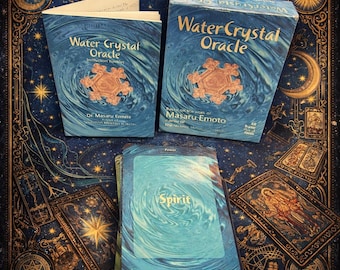 Water Crystal Oracle 48 Card Deck And Booklet Complete Set By Masaru Emoto