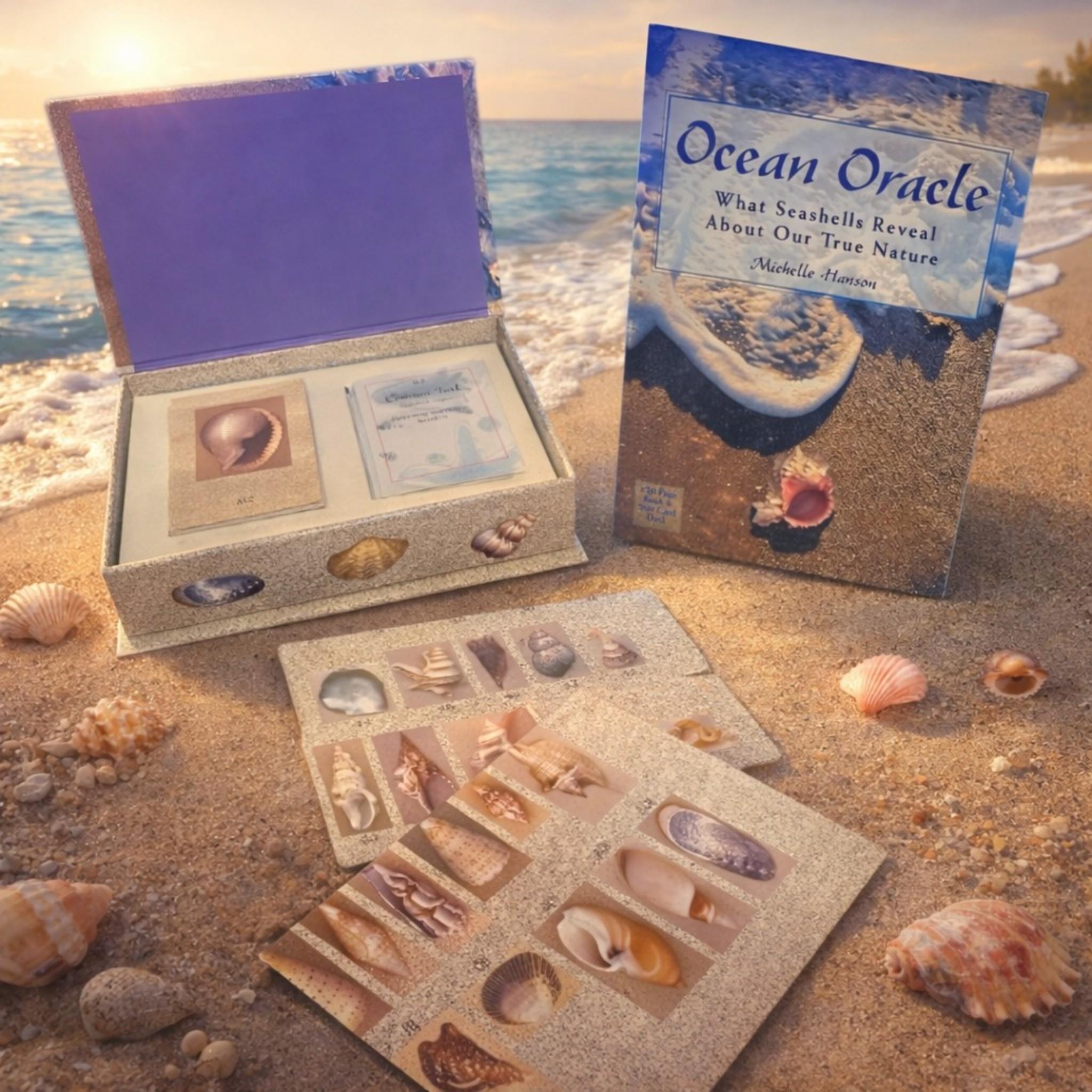 Ocean Oracle Card Deck by Michelle Hanson Seashell Divination