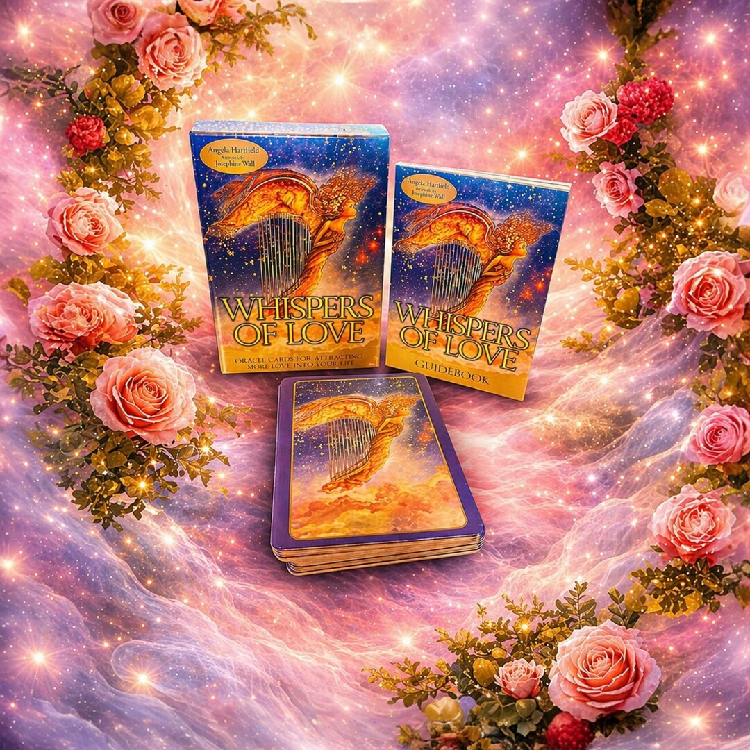 Whispers of Love Oracle Cards by Angela Hartfield and Josephine