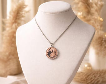 Vintage Scorpio Zodiac Necklace Hallmark 1970s Astrology Pendant
