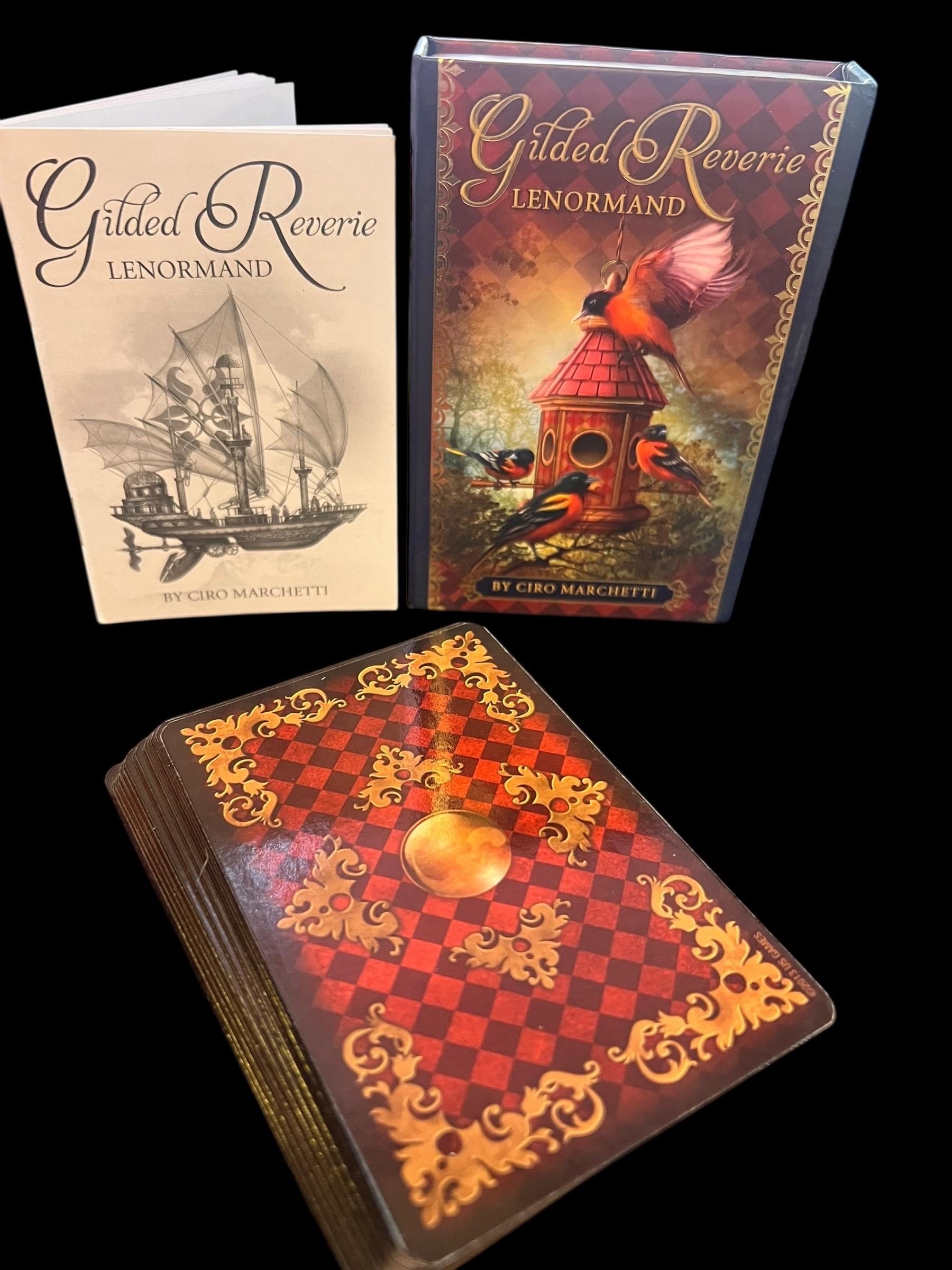 Gilded Reverie Lenormand Deck by Ciro Marchetti With Guidebook - Etsy