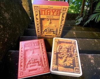 The Maya Deck 45 Cards And Book Complete Set By Dr. Ronald L. Bonewitz