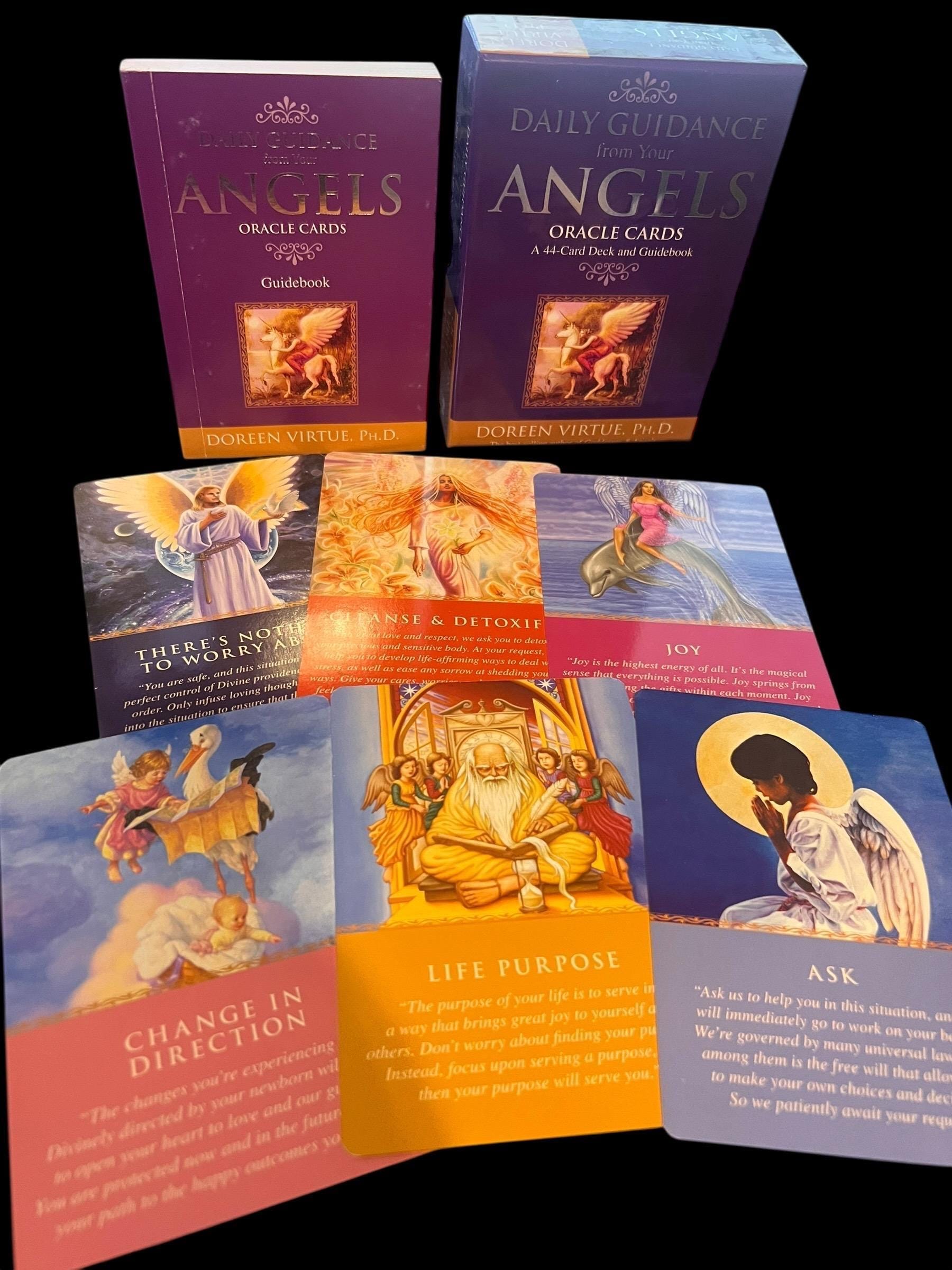Daily Guidance From Your Angels Oracle 44 Cards and Guidebook by