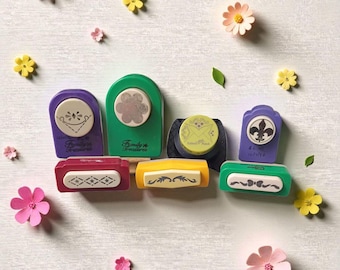 Craft Paper Punches Lot Of 7 Decorative Family Treasures