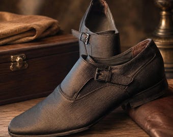 Calvin Klein Panhigan Scarpe eleganti da uomo nere con fibbia