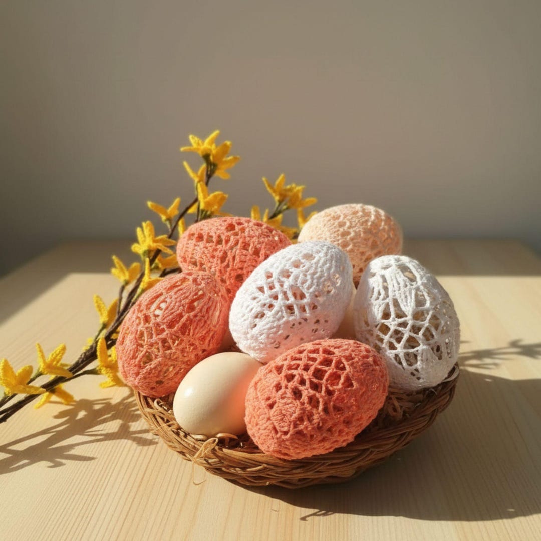 Crochet Easter Egg Pattern – DIY Amigurumi Decoration (PDF Download) - Etsy