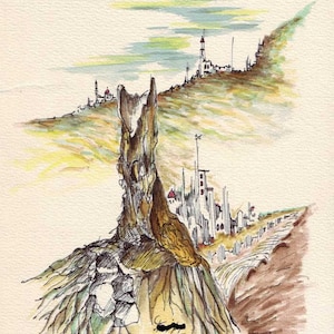 Postcard No. 42 - The holy land landscape