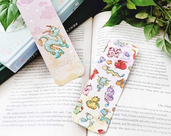 Dragon buddies Bookmark ~ Matte Bookmark ~ Cute Planner Book Mark ~ Dreamchaserart ~ year of the dragon