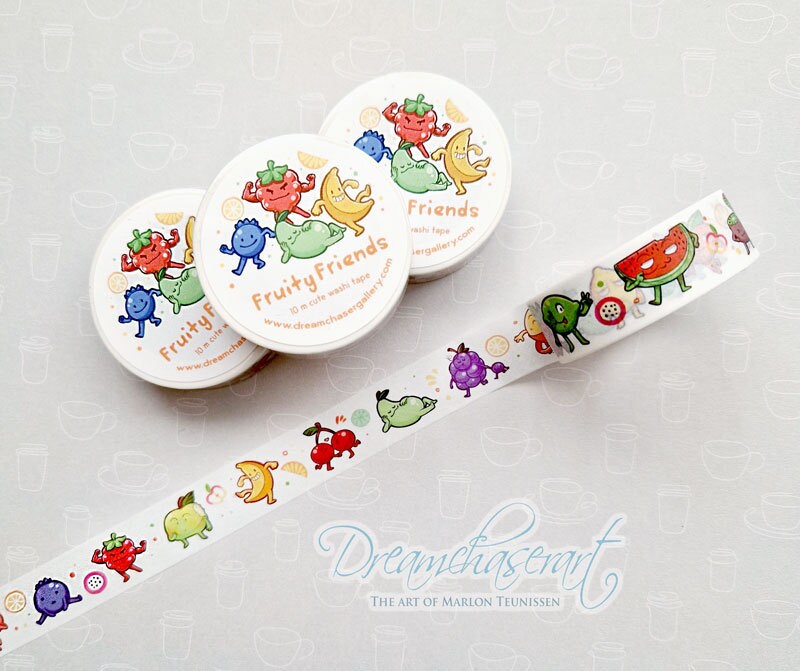 Cute fruits washi tape