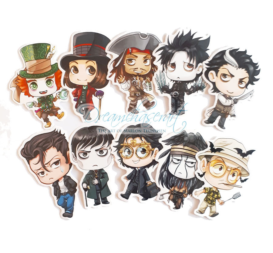 Johnny depp stickers - Etsy 日本