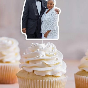 Photo Cupcake Toppers, Full Body Cupcake Toppers, Face Cupcake Toppers, Custom Photo Cupcake Toppers, 12 Toppers In A Set
