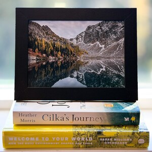 Alpine Lake Photography Print, Washington State Landscape Wall Art image 2