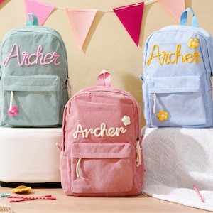 Personalised Toddler Backpack, Toddler Bag With Name, Custom Kids Backpack, Back To School, Toddler School Bag,  Birthday Gift