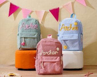 Personalized Toddler  BackPack, Custom Toddler Bag With Name, Preschool School Bag, Daycare Backpack, Birthday Gift For Girls