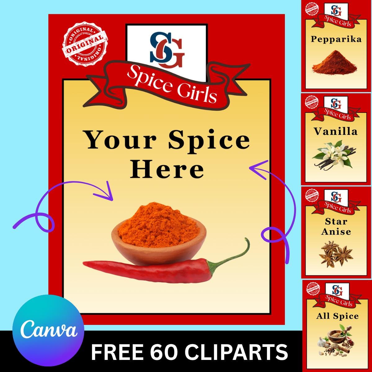 mccormick spice bottles - etsy australia