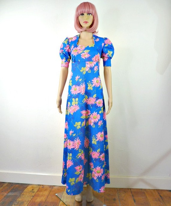 maxi dress 70s