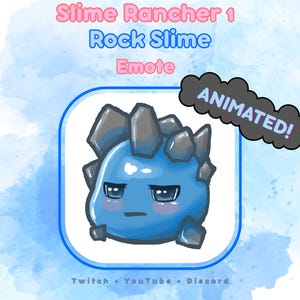 Slime Rancher Rock Slime Animated Emote - YouTube, Twitch, Discord GIF + PNG files