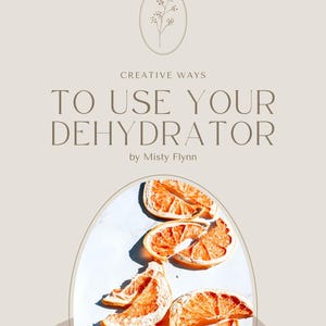 Creative ways to use your Dehydrator