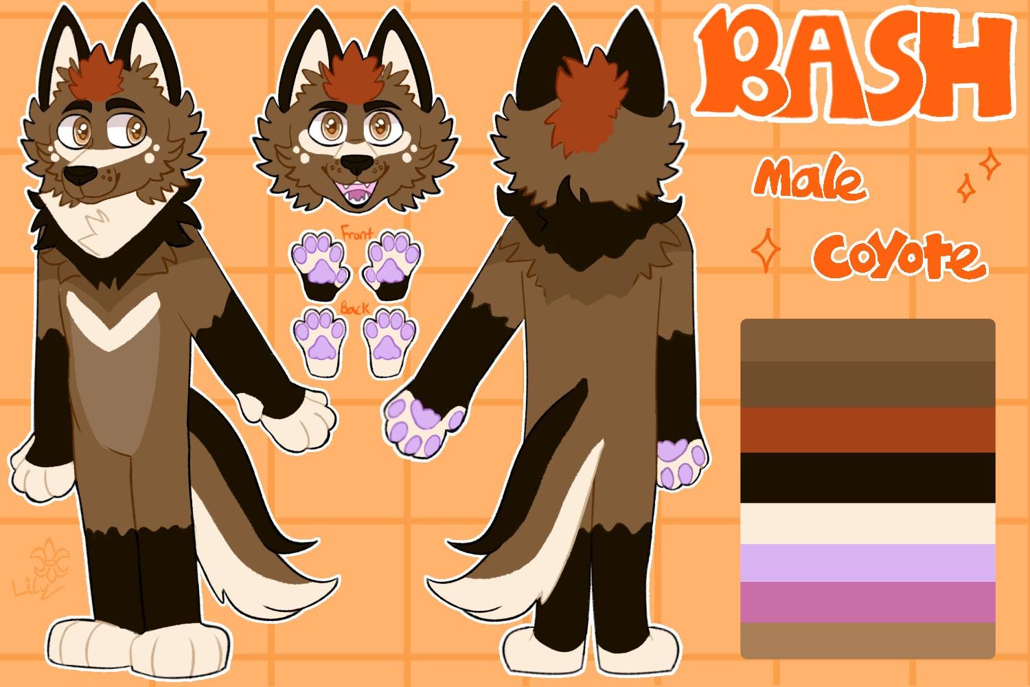 Personalized Character Reference Sheet - Etsy