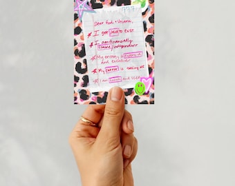 Manifesting Art Print | Affirmation | Whimsy Home Decor