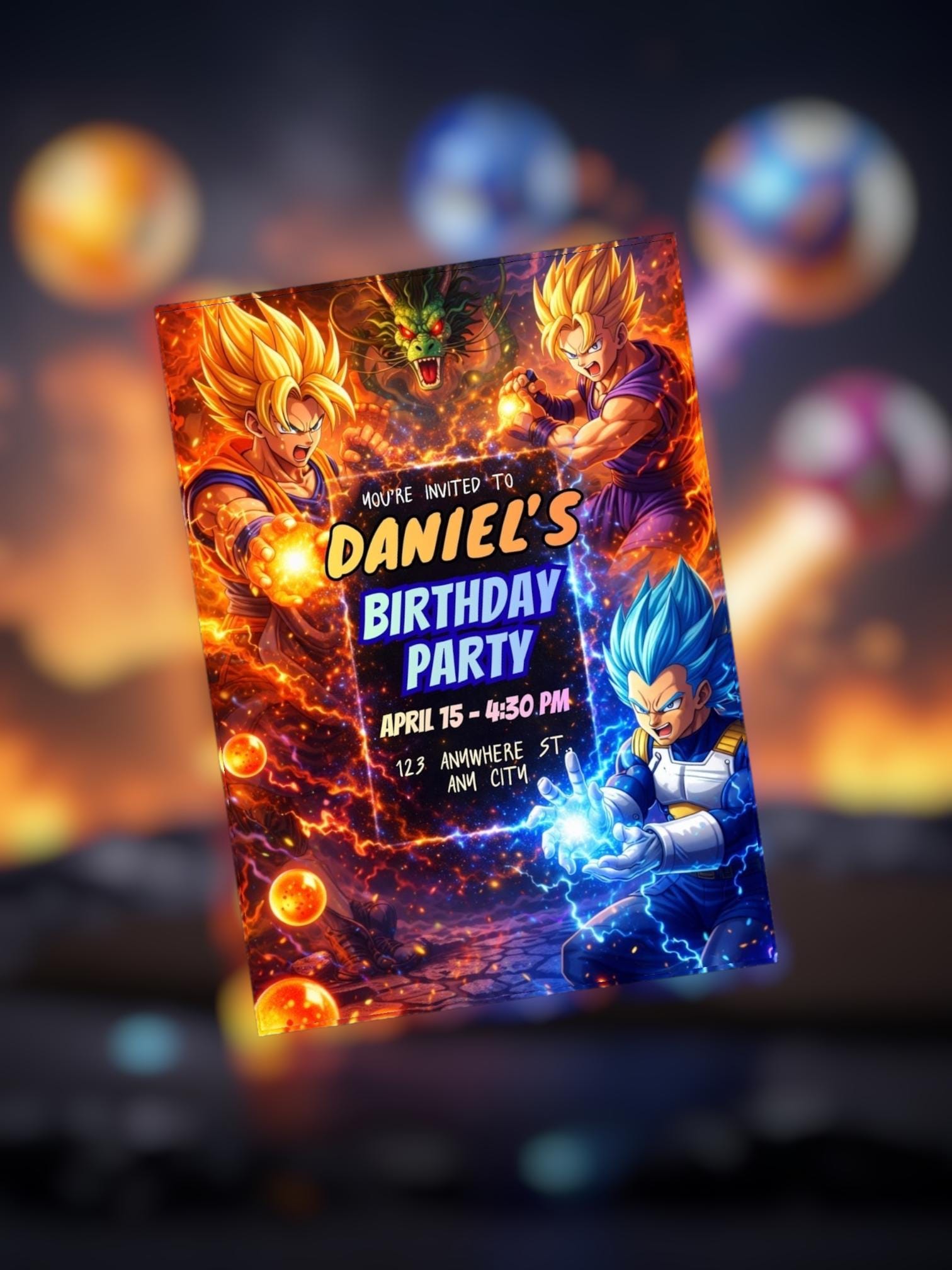 Goku birthday cards - Etsy 日本