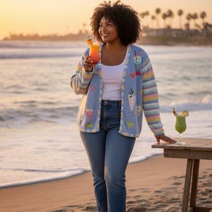 Sweat drapeau avec broderie | BROWNIE