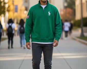 Polo Ralph Laurenビッグポニー 緑 s swag Ralph Lauren ビックポニー ポロシャツ ラインストーン y2k - メルカリ