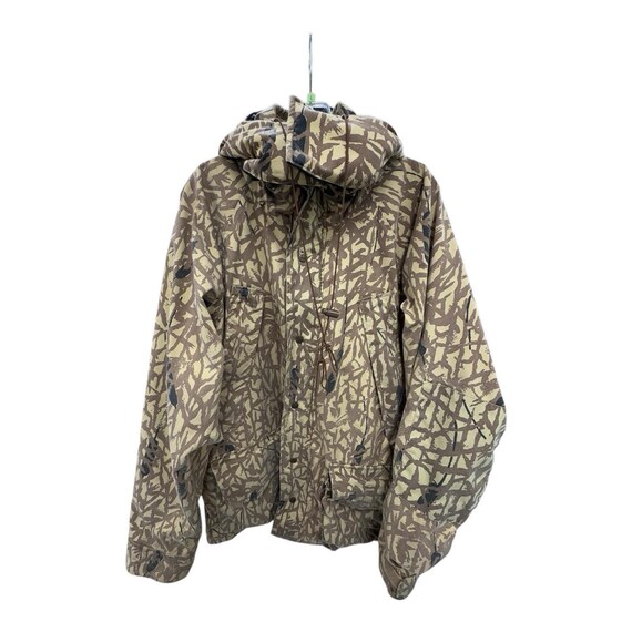 VTG Columbia 1987 Gore Tex Cattail Camo Duck Hunting INSULATED