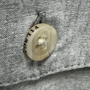 Vintage Filson Garment Button Up XXL Gray Short Sleeve Polyester Nylon Casual image 4