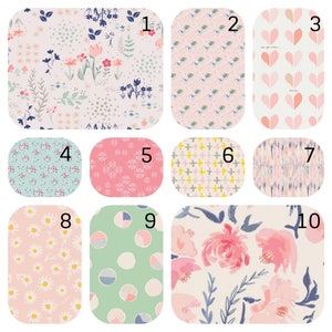 Dock A Tot, Flower Crib Sheet, Floral Crib Bedding, Floral Baby Bedding, Girl Crib Bedding, Baby Blanket Adventure, Minky Baby Blanket Girl