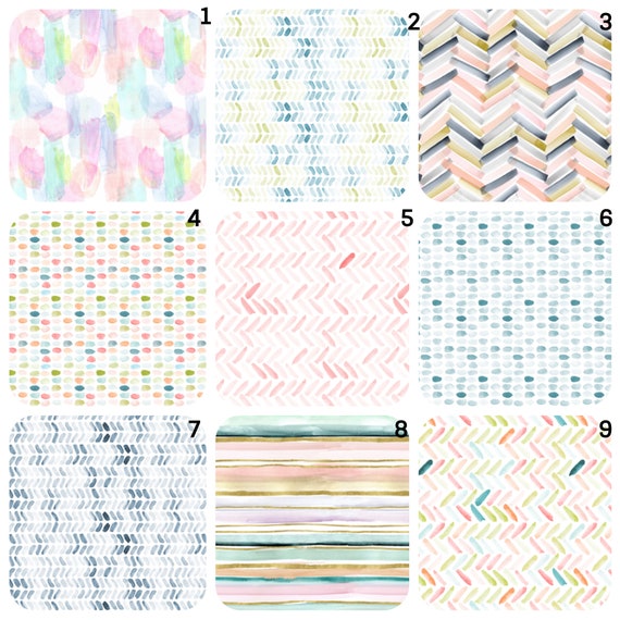 custom crib bedding etsy