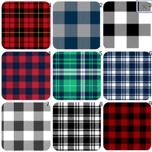 Plaid Crib Sheet, Baby Room, Nursery Decor Boy, Kids Room Decor, Unique Gifts, Baby Snuggle Nest, Baby Nest Bed, Baby Nest Cosleeper image 1