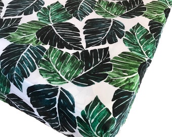 palm leaf crib sheet