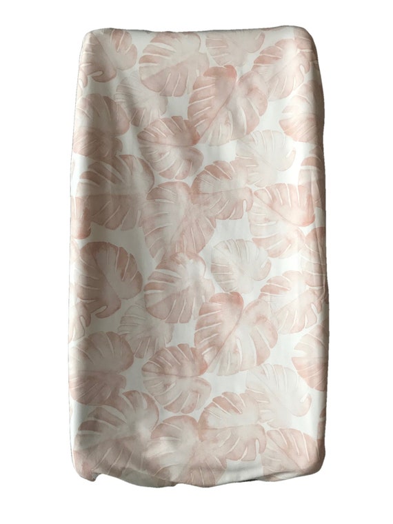 tropical changing pad cover