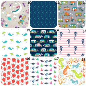 Crib bedding, stokke sheets, Dock A Tot Cover, pineapple crib sheet, surf board sheet, popsicle sheet, nautical sheet, summer sheet, lobster image 2