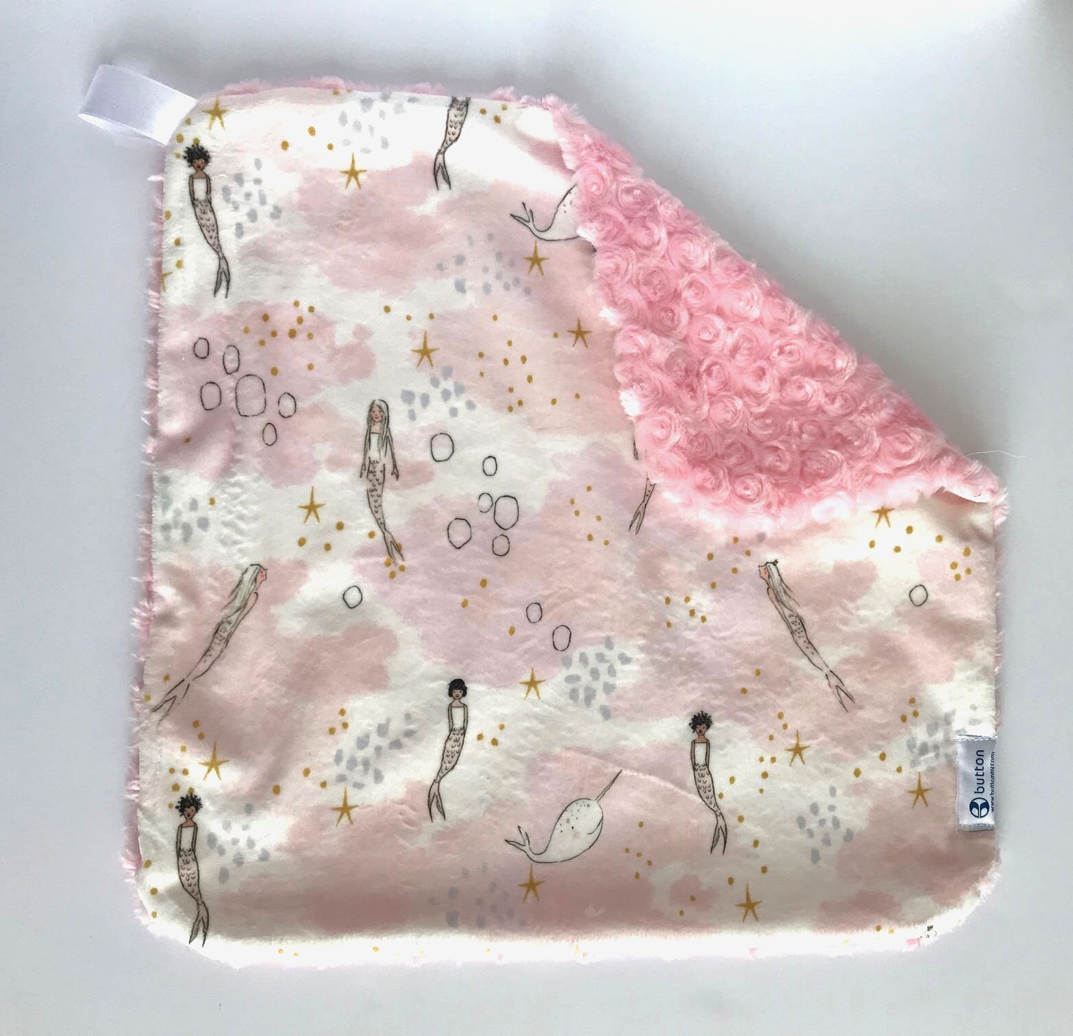 mermaid security blanket